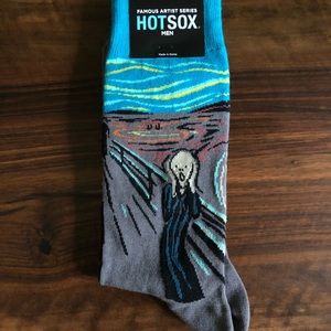 NWT “The Scream” Socks